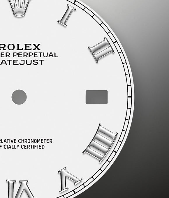 Datejust 41 Oystersteel and white gold Ref# 126334-0023