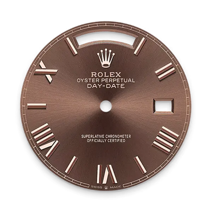 Day-Date 40 Everose Gold Chocolate Roman Numeral Dial – Ref. 228235-0002