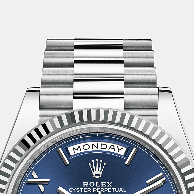 Day-Date, 40mm, Platinum, Ref# 228236-0007