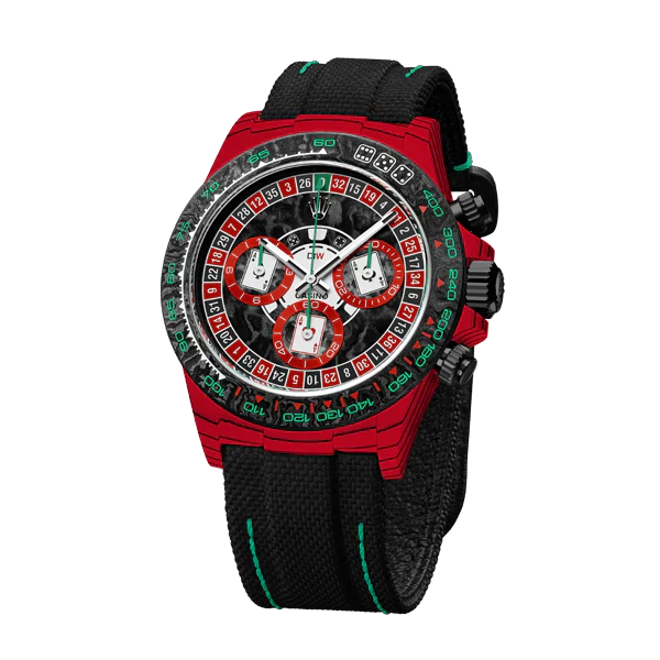 Diw Daytona quartz fiber lucky player 3 (casino v.3) 40mm red quartz
