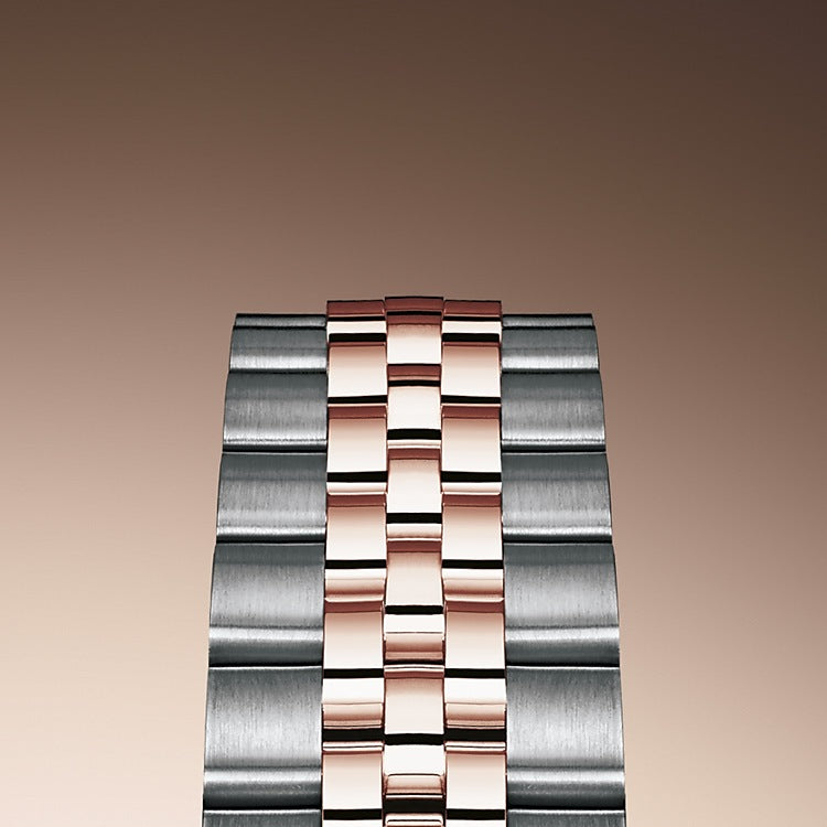 Lady-Datejust 28, Oystersteel and 18k Everose Gold, Ref# 279381RBR-0017