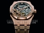 Копии часов Audemars Piguet Royal Oak Double Balance Wheel Openworked 37 мм 15467OR.OO.1256OR.01