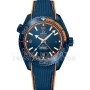 Копии часов Omega Seamaster Planet Ocean 600M GMT Big Blue 45.5 мм 215.92.46.22.03.001