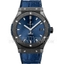 Копии часов Hublot Classic Fusion Ceramic Blue 45 мм 511.CM.7170.LR