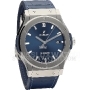 Копии часов Hublot Classic Fusion Titanium Blue 42 мм 542.NX.7170.LR