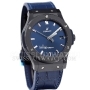 Копии часов Hublot Classic Fusion Ceramic Blue 45 мм 511.CM.7170.LR