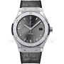 Копии часов Hublot Classic Fusion Titanium Racing Grey 45 мм 511.NX.7071.LR