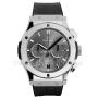 Копии часов Hublot Classic Fusion Chronograph Titanium Racing Grey 42 мм 541.NX.7070.LR